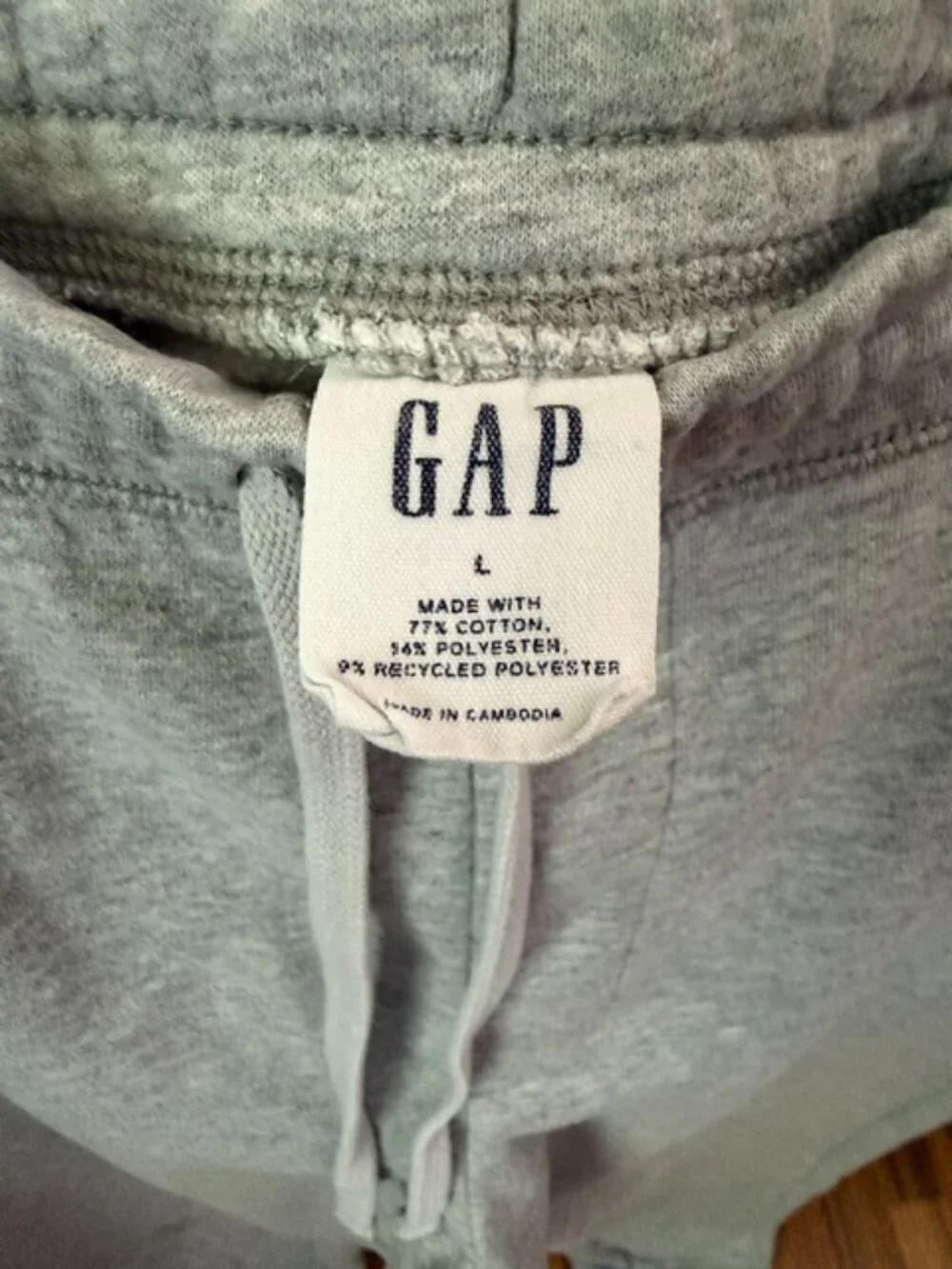 Gap Gray Sweatpants with Pockets- size large